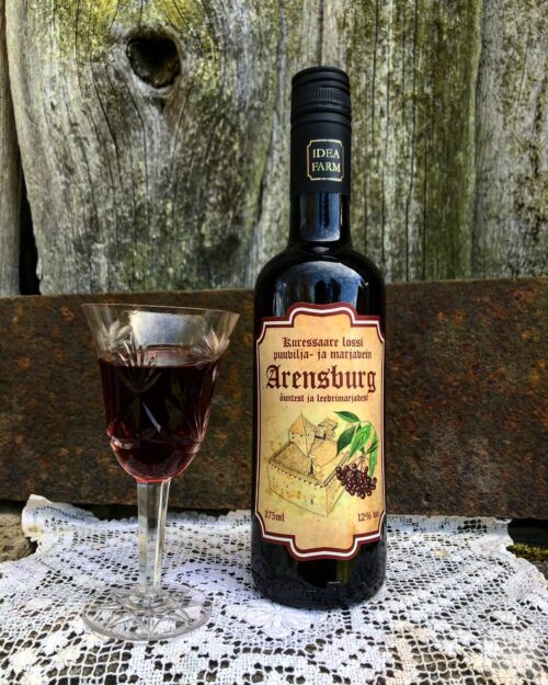 Kuressaare lossi puuvilja- ja marjavein Arensburg 375ml - Image 2