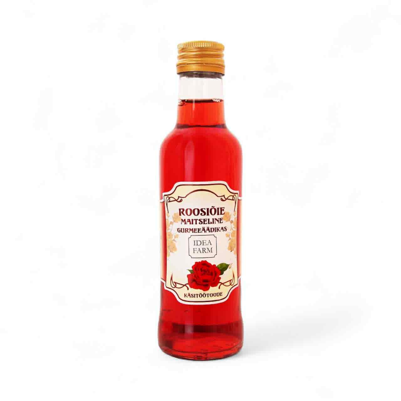 Roosiõiemaitseline gurmeeäädikas 200ml