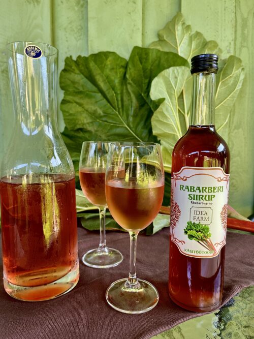 Rabarberi siirup mahe rabarberiga 500ml - Image 2