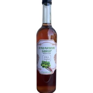 Rhubarb syrup with organic rhubarb 500ml
